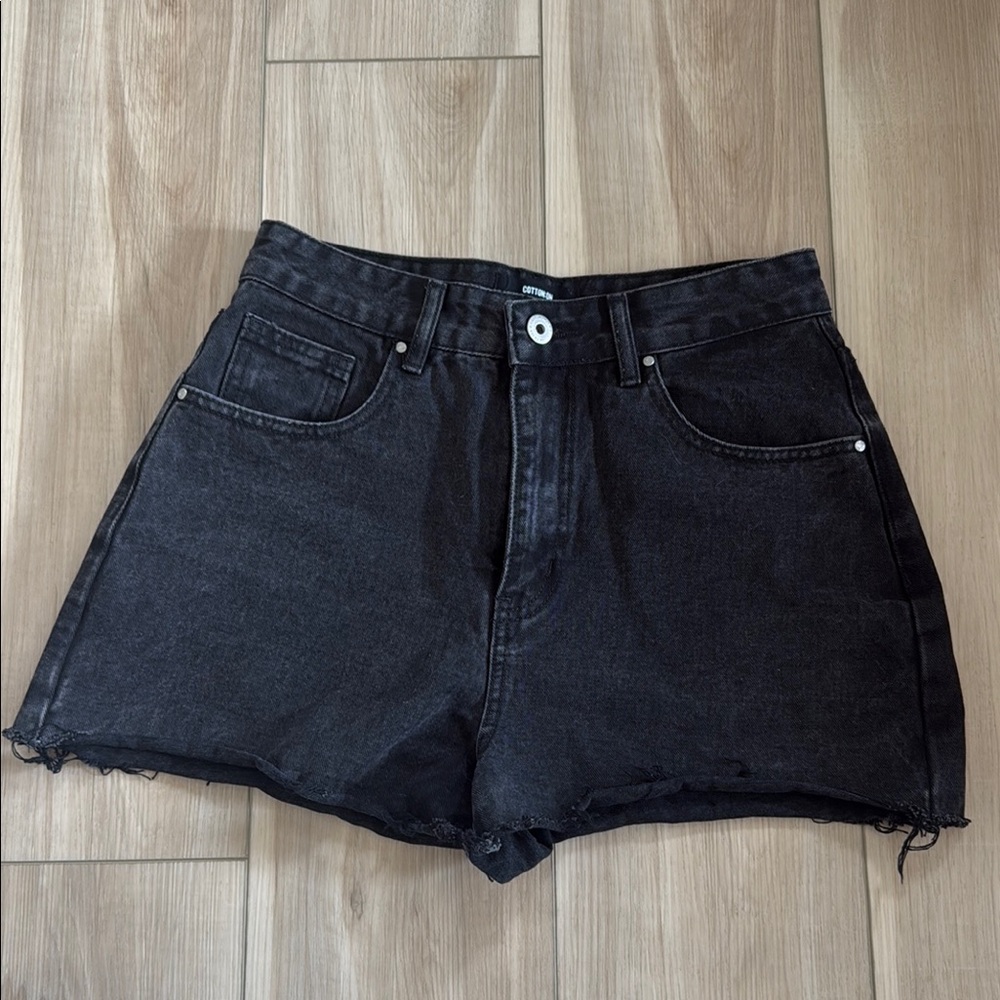 Black Women's Denim Shorts